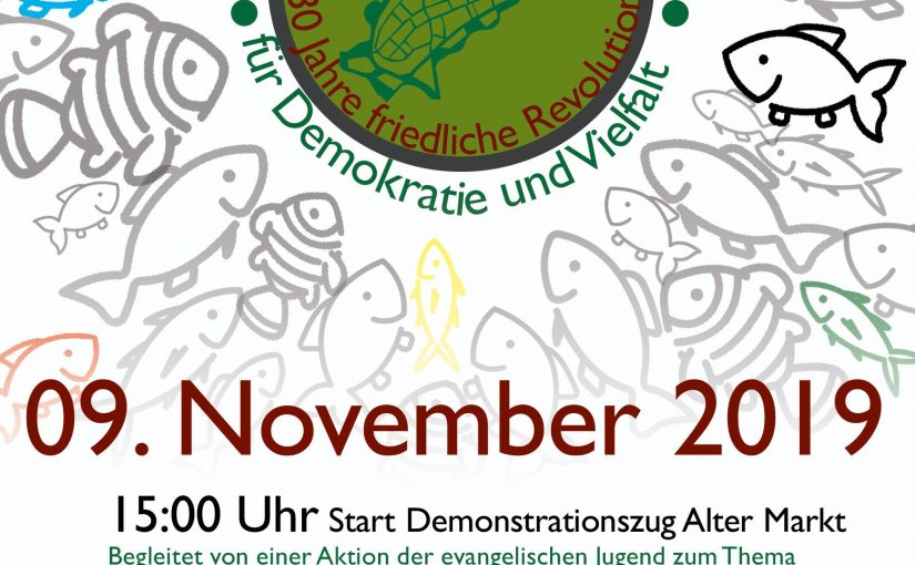 Demo für Demokratie und Vielfalt am 09. November in Stralsund